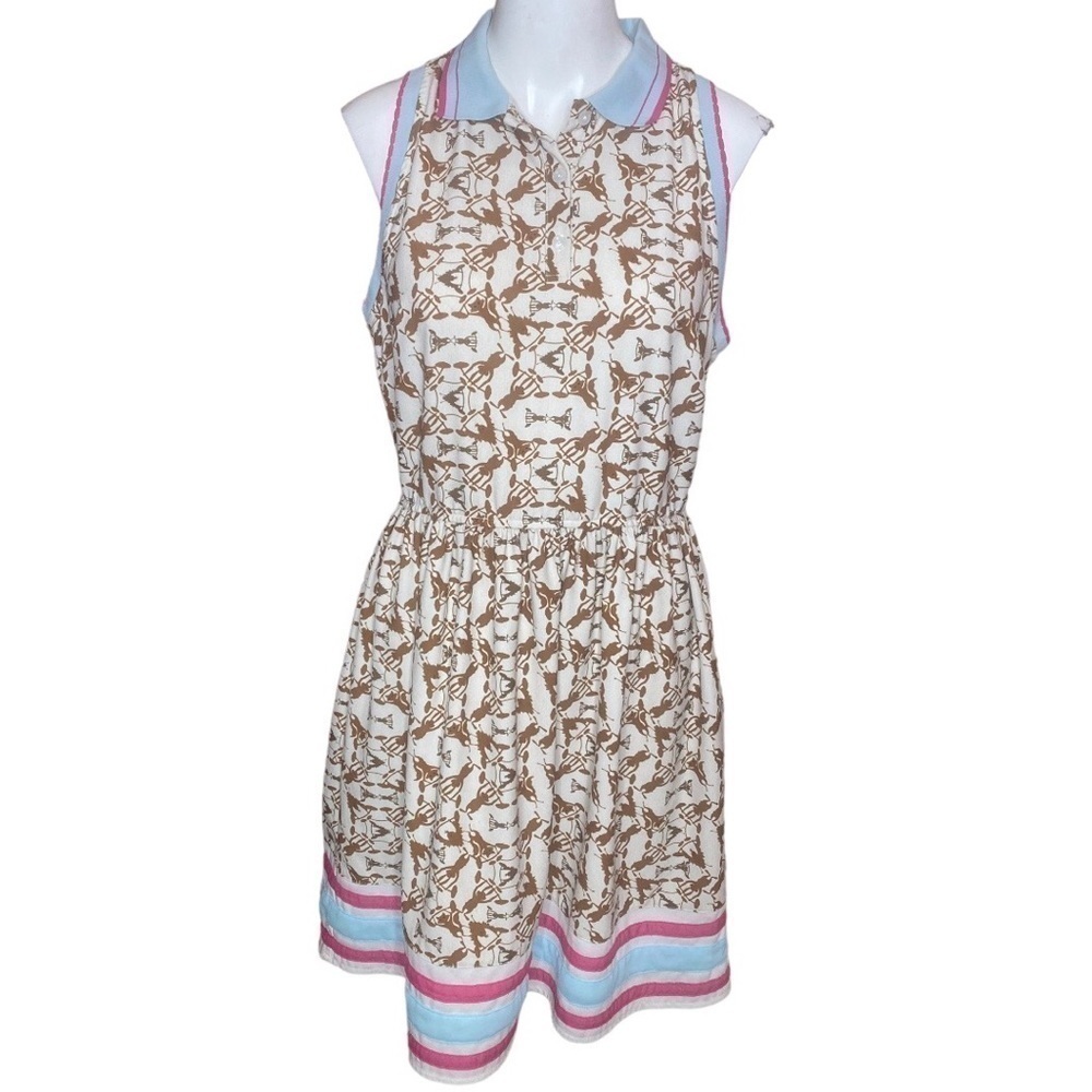 Antix Brazil Dress Weight Lifting Animal Print Size Med